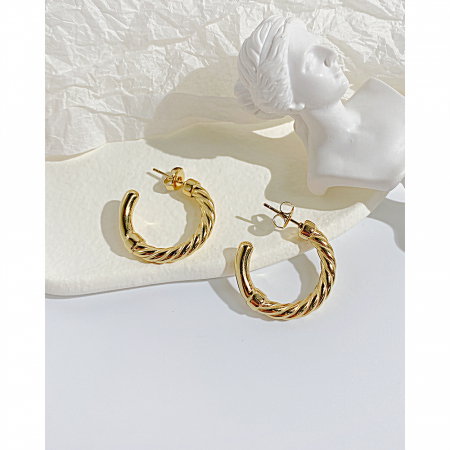 Cercei inox rotunzi [15]