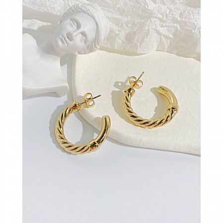 Cercei inox rotunzi [12]