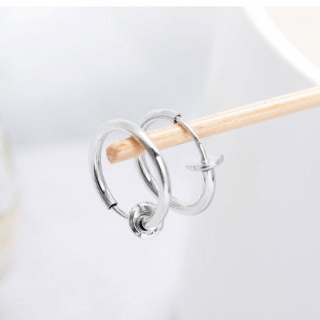 Cercei inox rotunzi [3]