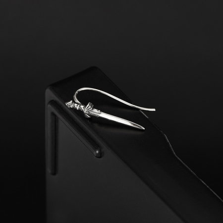 Cercei inox sabie [4]