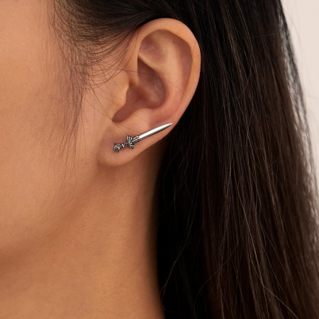 Cercei inox sabie [3]