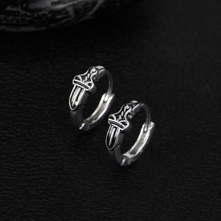 Cercei inox sabie [8]