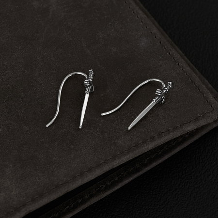 Cercei inox sabie [6]