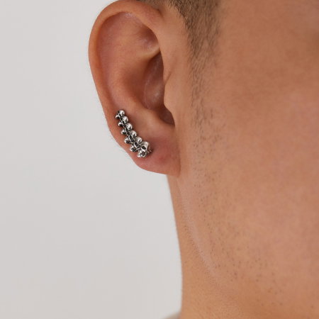 Cercei inox sirag de cranii [14]