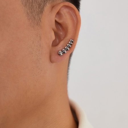 Cercei inox sirag de cranii [10]