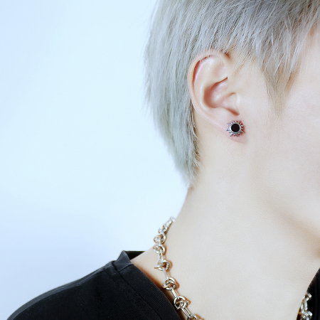 Cercei inox soare [9]