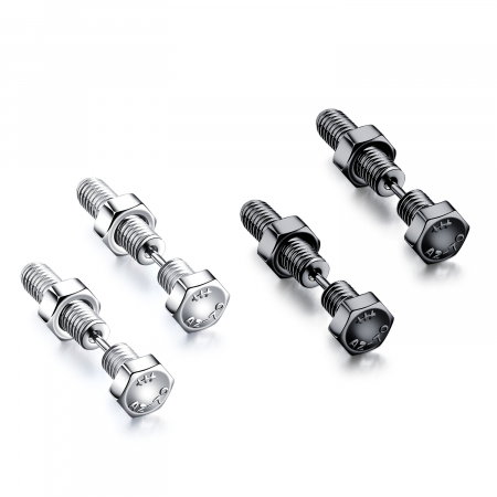 Cercei inox suruburi [4]