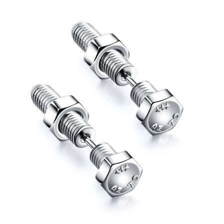 Cercei inox suruburi