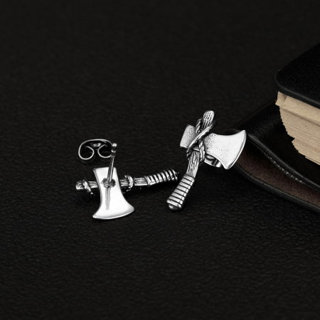 Cercei inox topor [1]