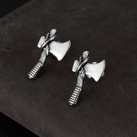 Cercei inox topor [8]