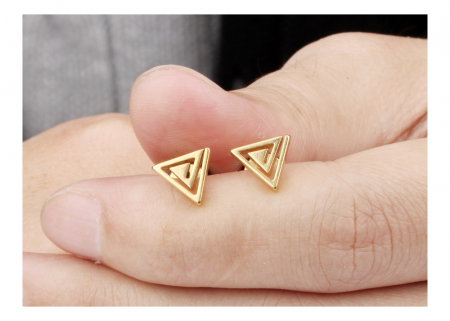 Cercei inox triunghi [5]