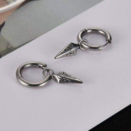 Cercei inox varf de sageata [6]
