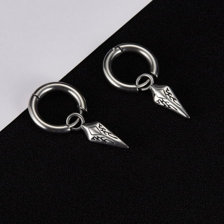 Cercei inox varf de sageata [1]