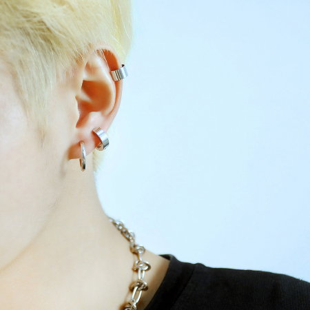 Set 3 cercei rotunzi din inox [1]