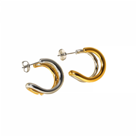Cercei  Inox eleganti  in 2 culori [4]