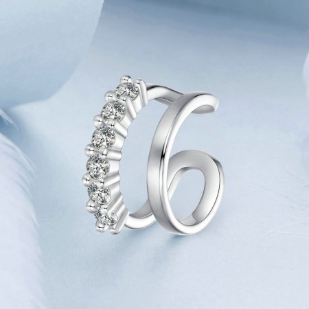 Cercel argint clip [4]