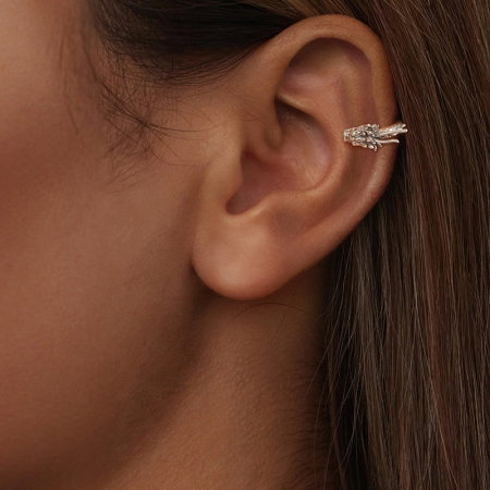 Cercel argint clip cu Dragon [5]