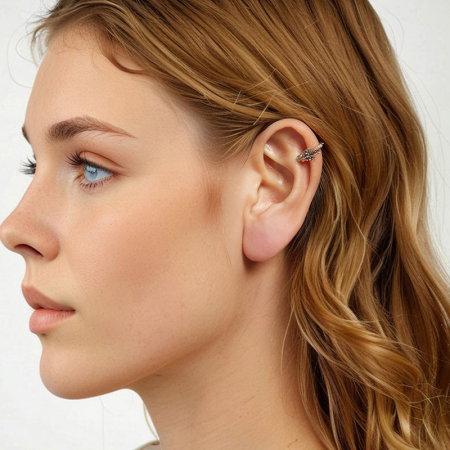 Cercel argint clip cu Dragon [3]