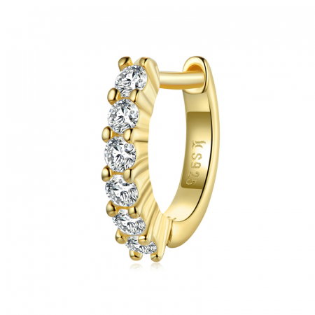 Cercel argint elegant cu zirconii