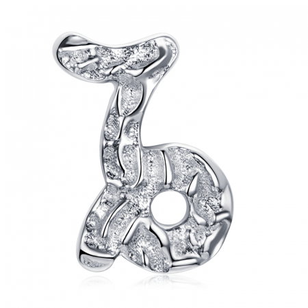 Cercel argint zodia Capricorn