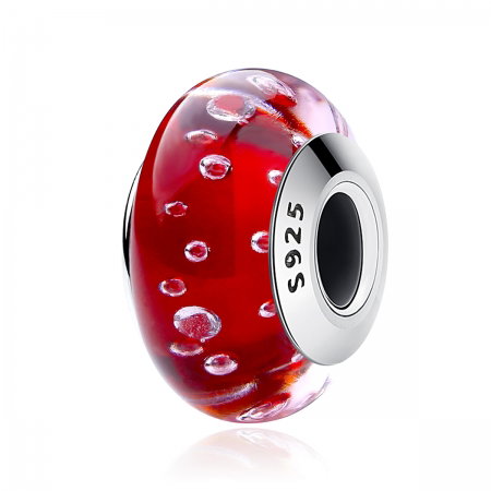 Charm argint 925 cu sticla rosie - Be Elegant PST0070 [0]