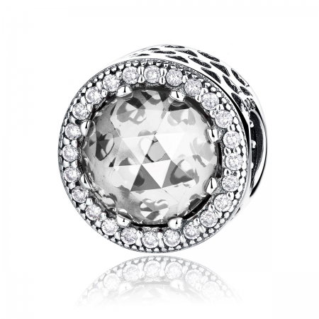 Charm argint 925 cu zirconii albe - Be Elegant PST0038 [0]