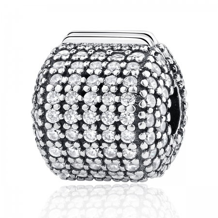 Charm argint 925 cu zirconii albe - Be Elegant PST0042 [0]