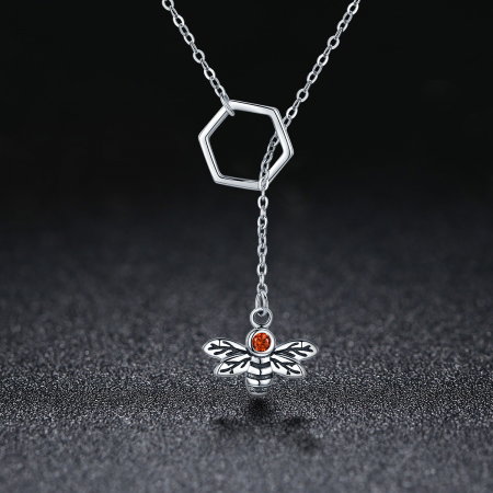 Colier argint 925 cu albinuta - Be Nature CST0009 [1]