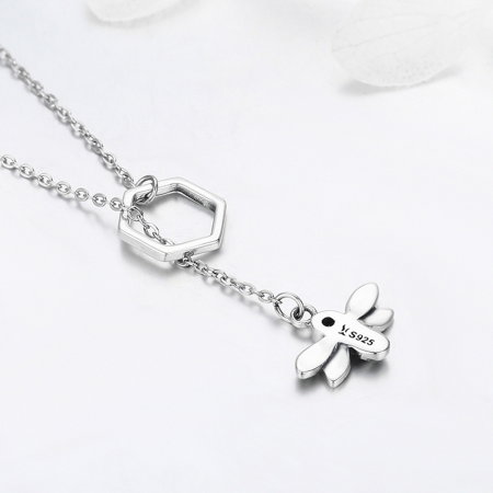 Colier argint 925 cu albinuta - Be Nature CST0009 [5]