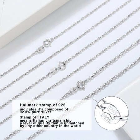 925 placat cu rodiu, 55 cm, 2 mm [3]