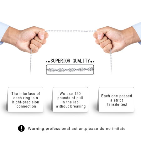 Colier argint 925 rasucit placat cu aur 18, 45 cm, 1,5 mm [2]