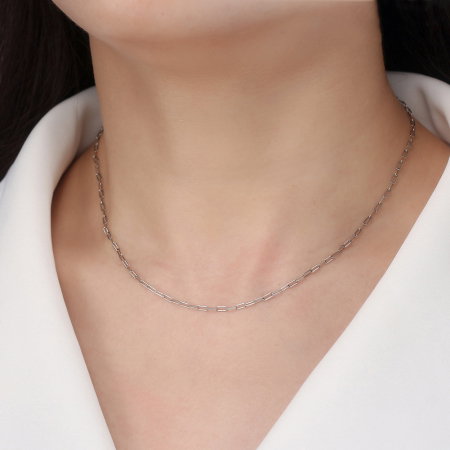 Colier argint 925 placat cu aur 14K, 50 cm, 1,8 mm [2]