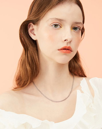 925 placat cu rodiu, 55 cm, 2 mm [5]