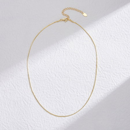 Colier argint 925 placat cu aur 14K [2]