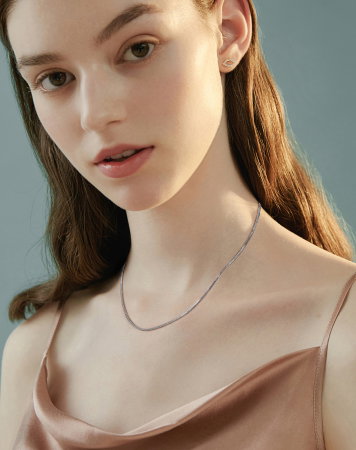 Colier argint 925 placat cu rodiu [6]