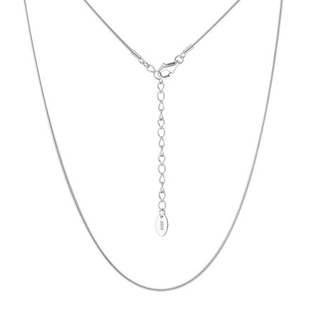 Colier argint 925 placat cu rodiu, 40 cm