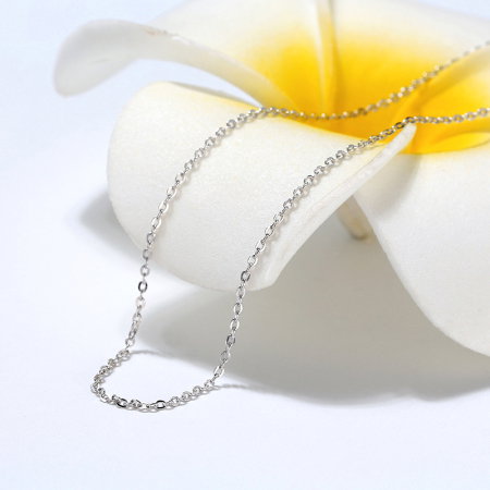 Colier argint 925 placat cu rodiu, 45 cm [2]