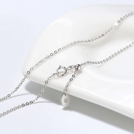 Colier argint 925 placat cu rodiu, 45 cm [3]