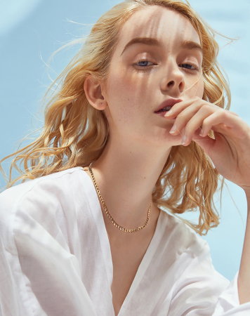 Colier argint 925 placat cu rodiu, 55 cm, 5 mm [6]