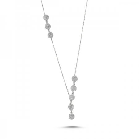 Colier argint 925 rodiat cu zirconii albe - Be Elegant CTU0071 [0]