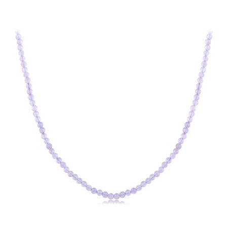 Colier argint Ametist Natural