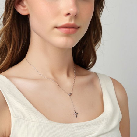 Colier argint Credinta Nemarginita [1]