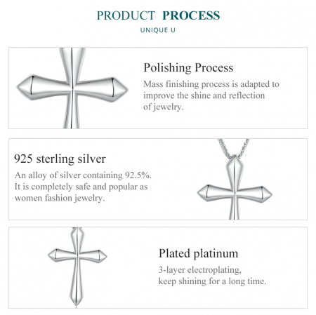Colier argint cross chopard [7]