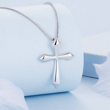 Colier argint cross chopard [2]