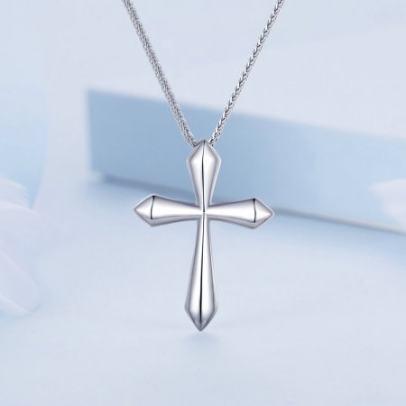 Colier argint cross chopard [4]