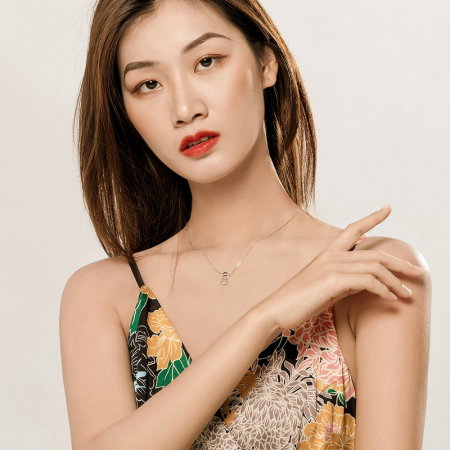 Colier argint cu bebelus [3]