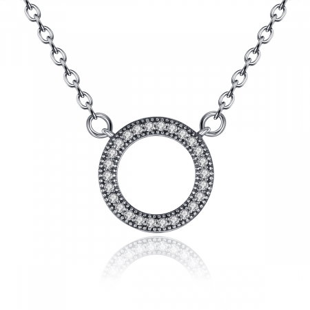 Colier argint cu cerc