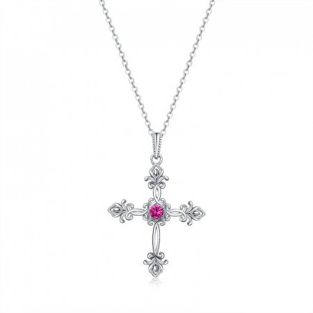 Colier argint cu cruciulita