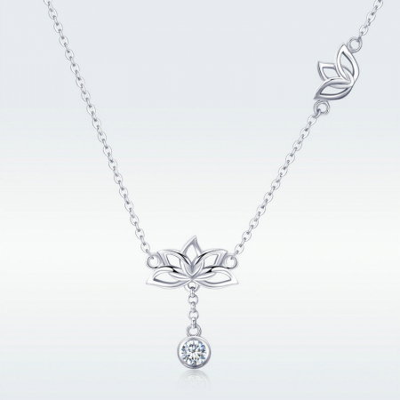 Colier argint cu floare de lotus [5]
