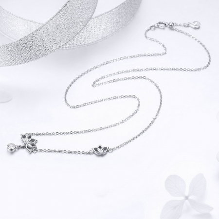 Colier argint cu floare de lotus [7]